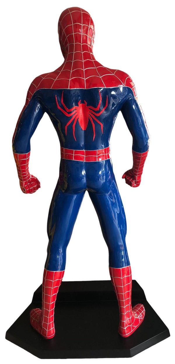 Statua Scultura Spiderman in Resina 190cm  - AUR1218 - immagine 4