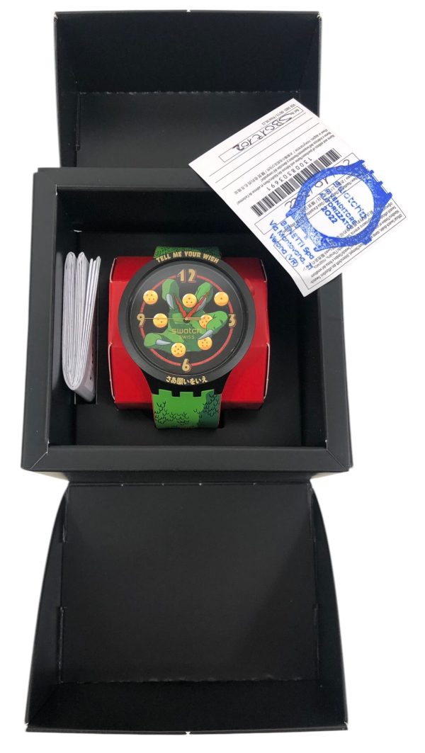 Orologio da Polso Swatch X Dragonball Z Drago Shenron + Scatola  - ANC3306 - immagine 2