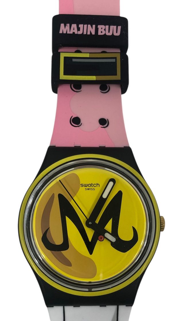 Orologio da Polso Swatch X Dragonball Z Majin Bu + Scatola  - AUC8045 - immagine 3