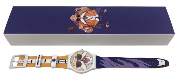 Orologio da Polso Swatch X Dragonball Z Maestro Muten + Scatola - AUC8046