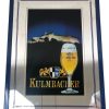Specchio Pubblicitario Kulmbacher Cornice in Legno  - AUC8065