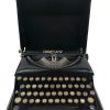 Macchina da Scrivere Torpedo Nera Anni 40 + Custodia - AUC8025