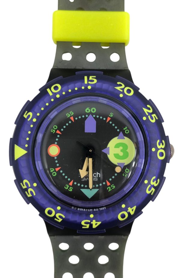 Orologio da Polso Swatch Scuba Captain Nemo SDB101 1992 + Custodia - ANC3328 - immagine 2