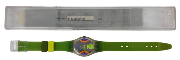 Orologio da Polso Swatch Standards Stream GK146 1992 + Custodia - ANC3334