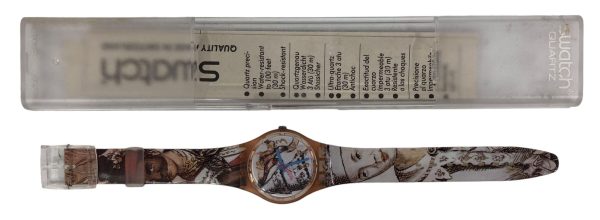 Orologio da Polso Swatch Gent Masquerade GP105 1992 + Custodia - ANC3339