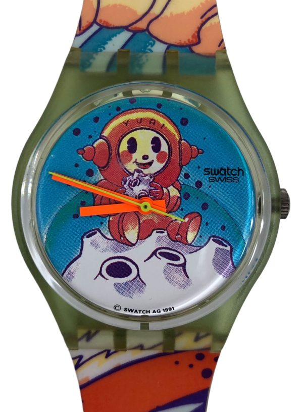 Orologio da Polso Swatch Standard Yuri GG118 1992 + Custodia - ANC3338 - immagine 2