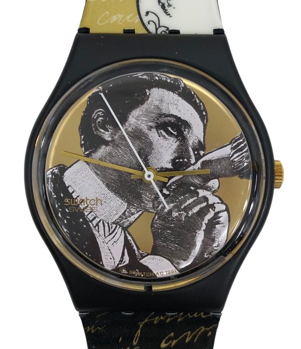 Orologio da Polso Swatch Gent Baiser D'Antan GB148 1992 + Custodia - ANC3337 - immagine 2