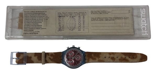 Orologio da Polso Swatch Fury SCN109 1994 + Custodia  - ANC3349