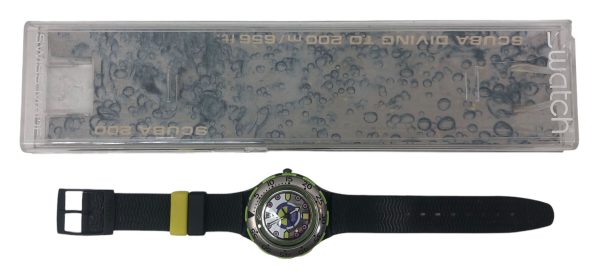 Orologio da Polso Swatch Scuba Bombola SDB103 1993 + Custodia  - ANC3351