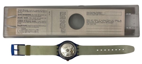 Orologio da Polso Swatch Mappamondo SAN101 1993 + Custodia  - ANC3352 - immagine 3