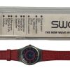 Orologio da Polso Swatch Lady Gin Rosa LN115 1992 + Custodia  - ANC3353