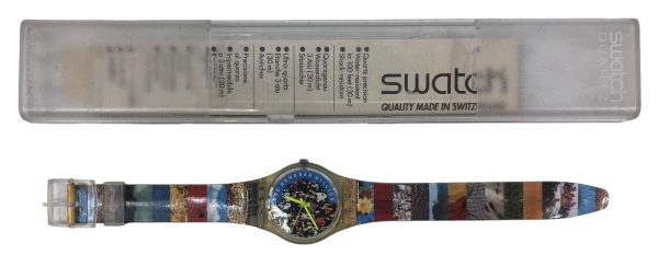 Orologio da Polso Swatch The People GZ126 1992 + Custodia - ANC3356