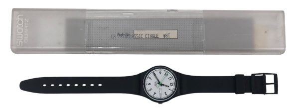 Orologio da Polso Swatch Classic Cinque GB727 1992 + Custodia  - ANC3359