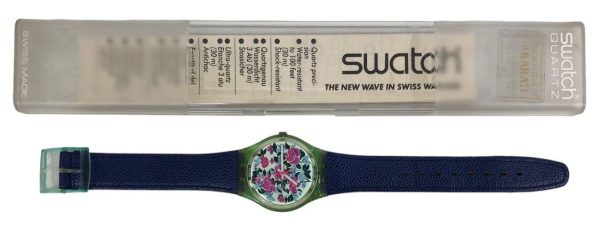 Orologio da Polso Swatch Mazzolino GG115 1992 + Custodia - ANC3342