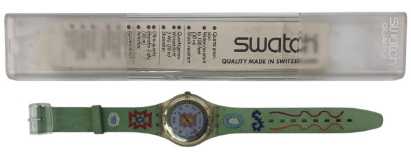 Orologio da Polso Swatch Gent Kuzco GK154 + Custodia  - ANC3365