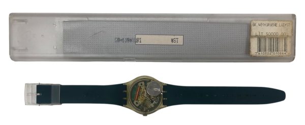 Orologio da Polso Swatch Gent Gruene Lui GK401 1991 + Custodia  - ANC3367 - immagine 3