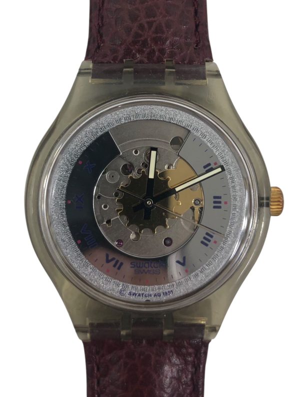 Orologio da Polso Swatch Automatic Rubin SAM100C 1991 + Custodia  - ANC3374 - immagine 2