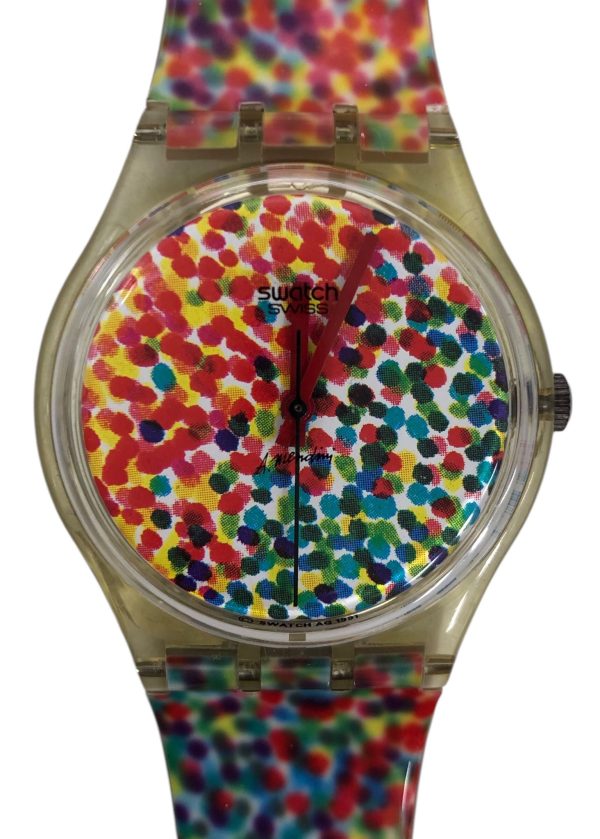 Orologio da Polso Swatch Lots Of Dots #2 GZ121 1992 + Custodia  - ANC3333 - immagine 3