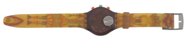 Orologio da Polso Swatch Chrono Dancing Feathers SCO100 1994 + Custodia  - ANC3382 - immagine 3