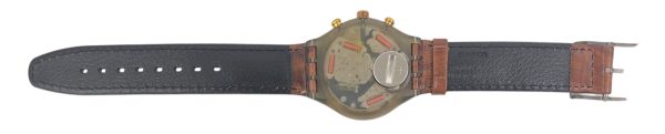 Orologio da Polso Swatch Chrono GoldFinger SCM100 1991 + Custodia  - ANC3384 - immagine 3