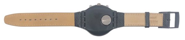 Orologio da Polso Swatch AquaChrono Black Rudder SBB100 1993 + Custodia  - ANC3387 - immagine 3