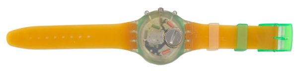 Orologio da Polso Swatch AquaChrono Sirena SBK101 1992 + Custodia  - ANC3388 - immagine 3