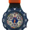 Orologio da Polso Swatch AquaChrono Big Blue SBN101 1994 + Custodia  - ANC3389 - immagine 2