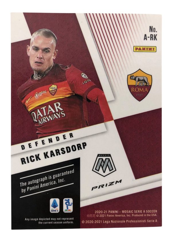 Figurina Calciatori Panini Rick Karsdorp - AUC8007 - immagine 2