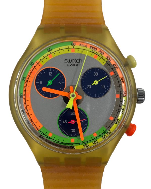 Orologio da Polso Swatch Chrono Jelly Stag SCK104 1993 + Custodia - ANC3390 - immagine 2