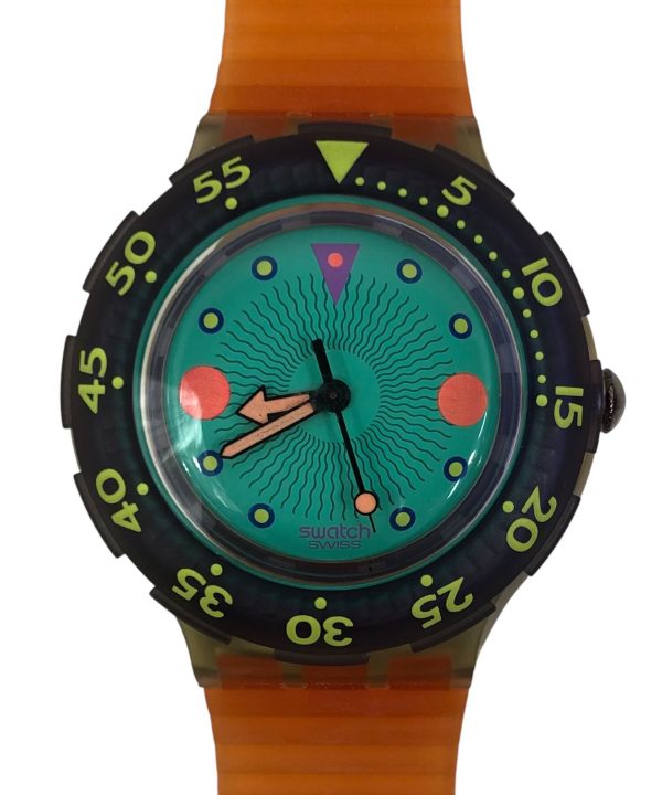 Orologio da Polso Swatch Scuba Medusa SDK102 1991  + Custodia  - ANC3394 - immagine 2