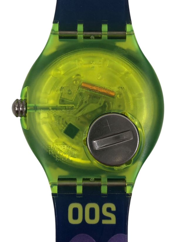 Orologio da Polso Swatch Scuba Coming Tide 200 SDJ100 1991  + Custodia  - ANC3396 - immagine 4