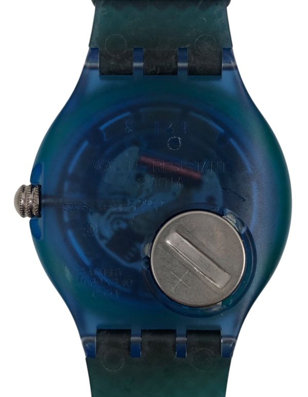 Orologio da Polso Swatch Scuba 200 Blue Moon SDN100 1991  + Custodia  - ANC3397 - immagine 4