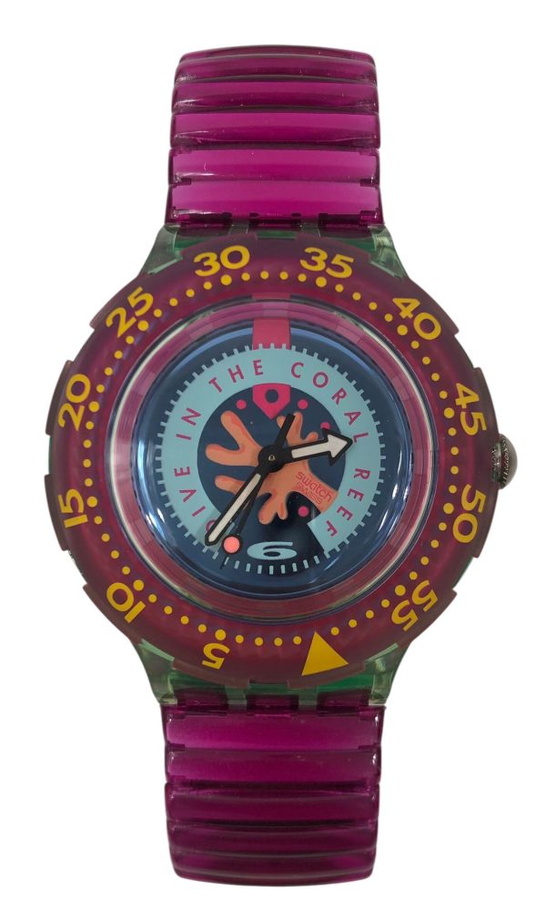 Orologio da Polso Swatch Scuba Cherry Drops SDG101 1993 + Custodia  - ANC3402 - immagine 2