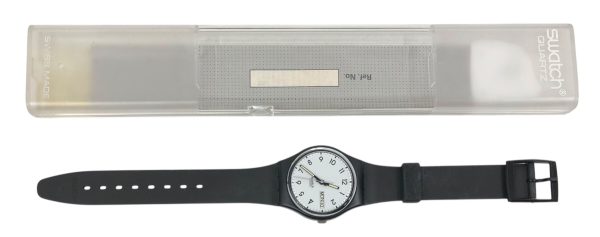 Orologio da Polso Swatch Standards Classic Three GB725 1992 + Custodia - ANC3404