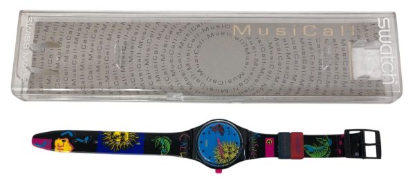 Orologio da Polso Swatch Musicall Europe in Concert SLB101 1992 + Custodia  - ANC3410