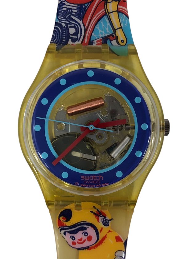 Orologio da Polso Swatch Tiny Toy GK155 1993 + Custodia  - ANC3414 - immagine 2