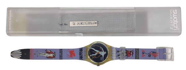 Orologio da Polso Swatch Gents Discobolus GK141 1992 + Custodia  - ANC3415