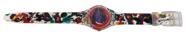 Orologio da Polso Swatch Sam Francis GZ123 1992 + Custodia - ANC3424 - immagine 2