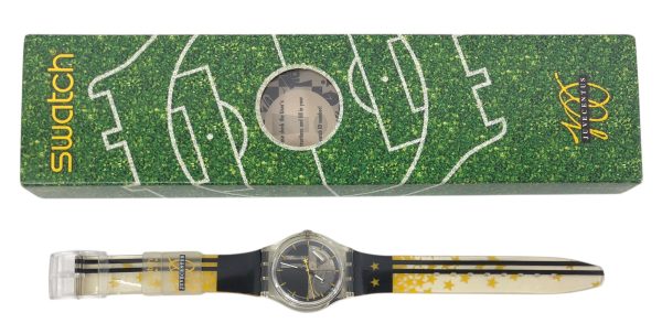 Orologio da Polso Swatch Ora Et Signora Centenario Juventus SKZ106 1997 - ANC3426