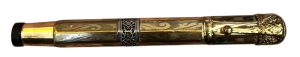 Penna Stilografica Zenith con Pennino Retrattile Placcata Oro 18kt   - AUC8082