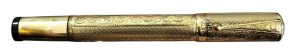 Penna Stilografica Universal con Pennino Retrattile Placcata Oro 18kt   - AUC8085