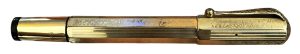 Penna Stilografica Omega con Pennino Retrattile Placcata Oro 18kt  - AUC8086