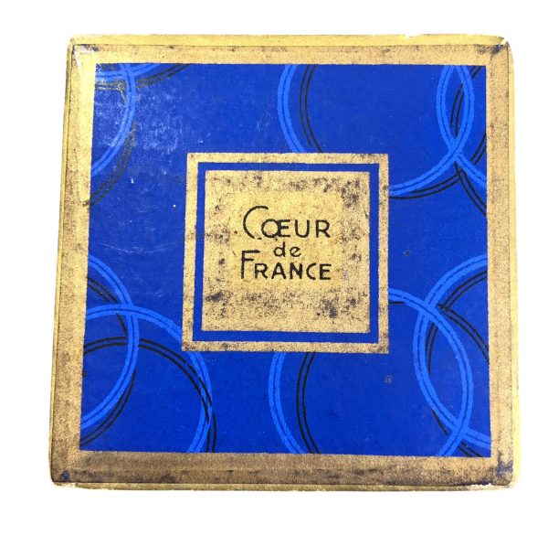 Scatola di Cipria Vintage Coeur De France Nuova - AUC8107 - immagine 2