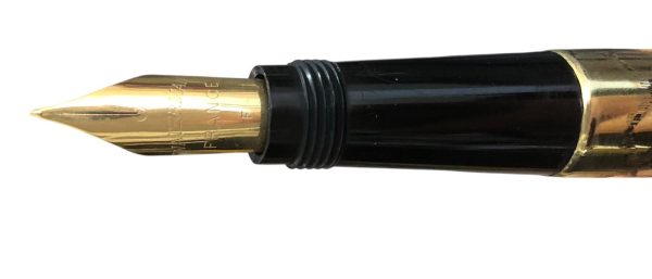 Penna Stilografica Waterman con Pennino Retrattile Placcata Oro 18kt  - AUC8088 - immagine 4