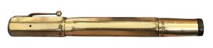 Penna Stilografica Spezial & Super con Pennino Retrattile Placcata Oro 18kt - AUC8091