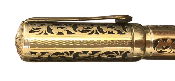 Penna Stilografica The Scotland con Pennino Retrattile Placcata Oro 18kt  - AUC8089 - immagine 2