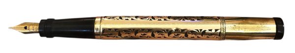 Penna Stilografica The Scotland con Pennino Retrattile Placcata Oro 18kt  - AUC8089 - immagine 3