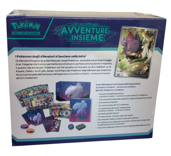 Pokémon Set Allenatore Fuoriclasse Scarlatto e Violetto: Avventure Insieme  - ANC3471 - immagine 3