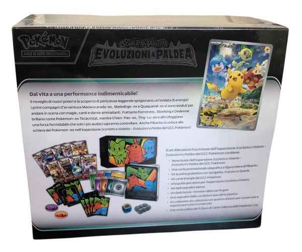 Pokémon Set Allenatore Fuoriclasse Scarlatto e Violetto: Evoluzioni a Paldea   - ANC3472 - immagine 3