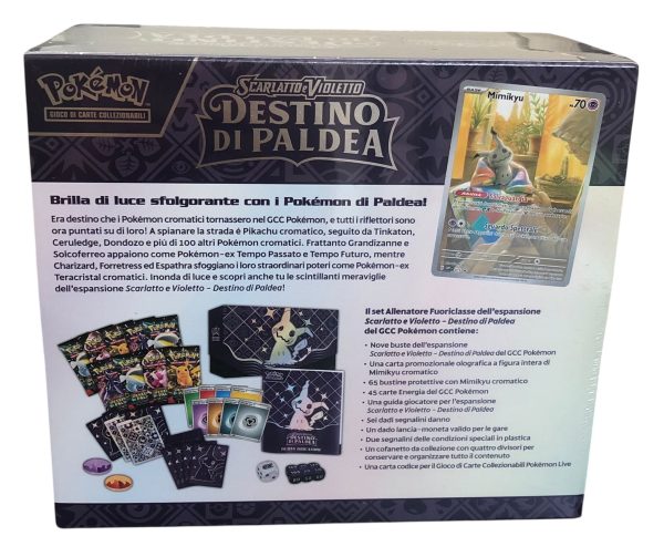 Pokémon Set Allenatore Fuoriclasse Scarlatto e Violetto: Destino di Paldea   - ANC3473 - immagine 3